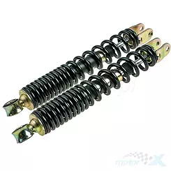 Stoßdämpfer hinten 285mm, Befestigung M8 unten und 10mm Welle oben, schwarz Barton Huragan 5
