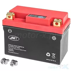 Wartungsfreie Lithium-Ionen-Batterie, mit Anzeige, JMT HJTZ5S-FP 12V 24Wh, 113x69x105mm 120CCA
