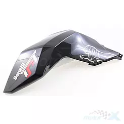 Linke Tankabdeckung, Graphit, Tornado Naked Aufkleber Benelli TNT 125 Euro 4