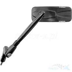 Rechter oder linker Spiegel, universal, M8 oder M10 Gewinde, 1 Stück, Vicma ALU-BLACK CNC