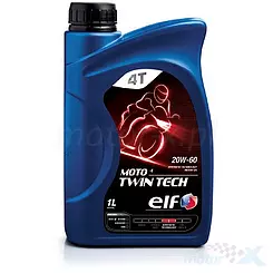 ELF Moto 4 Twin Tech Halbsynthetischer 4T Motoröl 20W60 1L
