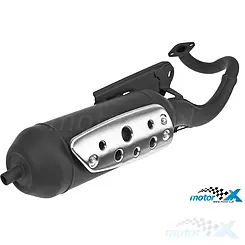 Dämpfer, Auspuff, mit ABE, Tecnigas Silent Pro, Peugeot vertikal, 25 km/h