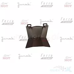 Abdeckung Lampe hinten zentral braun Junak 711