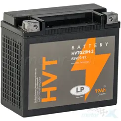 Gel-Batterie HVTG20H-3 Landport Heavy V-Twin, 12V 19Ah, 176x87x153mm 290CCA