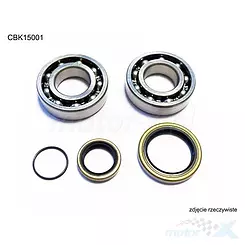 Kurbelwellenlager mit Dichtungen Bearing Worx CBK15001 (NTN) (MADE IN JAPAN) (23.CBS73013)