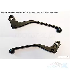 Linker Hebel, links, Nachman Honda CBR 600F '99-'06, CB 500 '97-'03, NC 700 '11- (MC-08548BK) (71681)