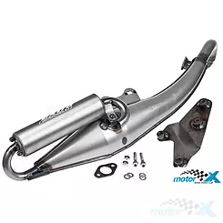 Auspuff Giannelli Extra V2 Titanium, Aprilia SR 50 2000 / Suzuki Katana (E)