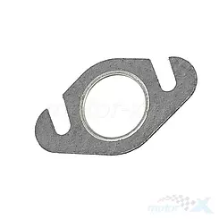Auspuffdichtung 2T, universal, zentrale Öffnung 27mm, Lochabstand 48mm