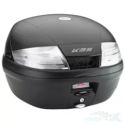 Zentraler Kofferraum 35L mit Monolock Platte Kappa K35NT