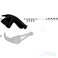 Kotflügelhalter Kappa RM3114KITK