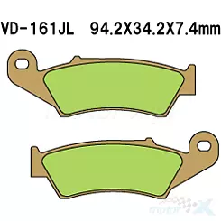 Vesrah Sintered Metal VD-161JL Bremsbeläge
