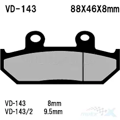Vesrah Organic VD-143 Bremsbeläge