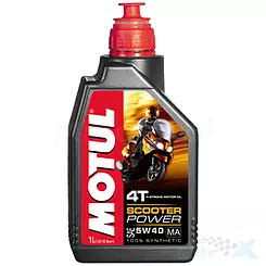 MOTUL Scooter Power synthetisches MA 4T 5W40 1L Motoröl