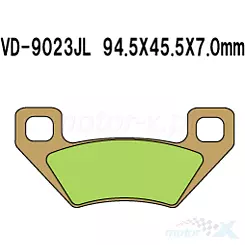 Vesrah Sintered Metal VD-9023JL Bremsbeläge