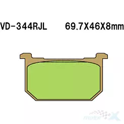 Bremsbeläge Vesrah  VD-344RJL