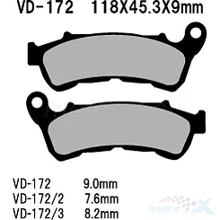 Vesrah Organic VD-172/2 Bremsbeläge