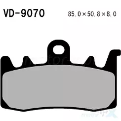 Bremsbeläge Vesrah VD-9070