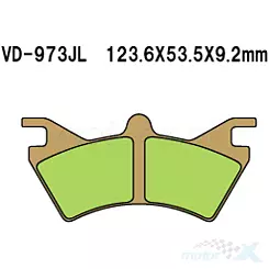 Vesrah Sintered Metal VD-973JL Bremsbeläge