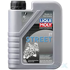 Liqui Moly Motorrad-Street 2T-Öl 1504, 1 Liter, teilsynthetisch