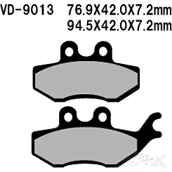 Vesrah Organic VD-9013 Bremsbeläge