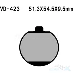 Vesrah Organic VD-423 Bremsbeläge